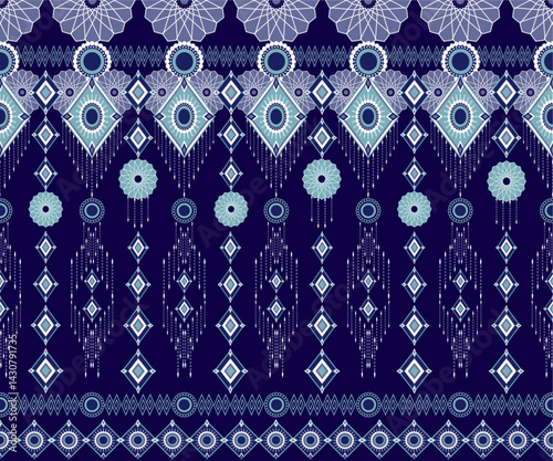 Seamless geometric patterns, tribal patterns for textiles such as rugs, curtains, throws, blankets, decorations such as wallpapers, illustrations. 