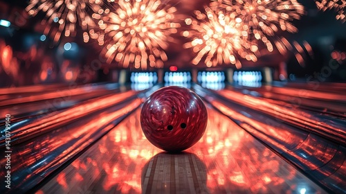 Bowling Night with Fireworks Spectacle