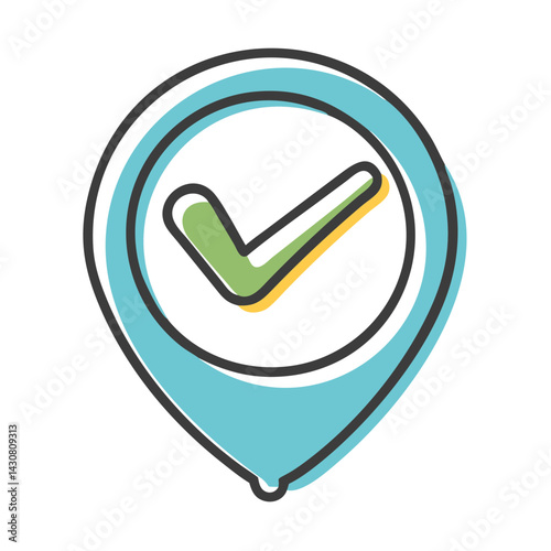 check in icon, check in vector illustration-simple illustration of check in, perfect for check in logos and icons