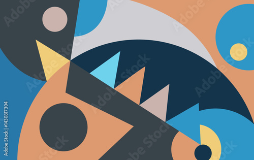 colorful abstract art for wall decoration