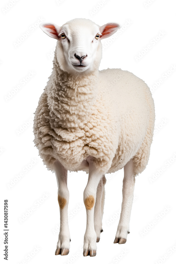 Obraz premium sheep isolated 