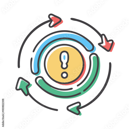 cyber incident response icon, cyber incident response vector illustration-simple illustration of cyber incident response, perfect for cyber incident response logos and icons