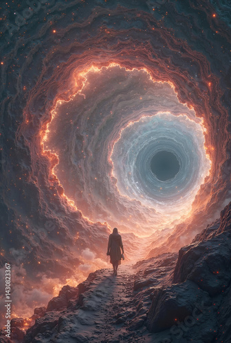 sunset in the mountains