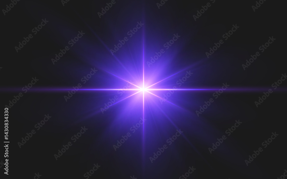 Obraz premium Vector transparent overlay featuring sunlight with sun rays and glare, including lens flare, light leaks, light transitions. 