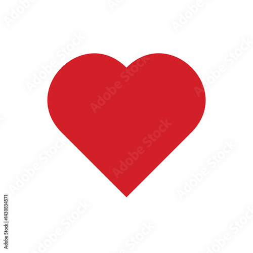 Heart vector illustration for valentine day
