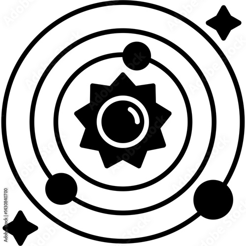  Solar System Icon