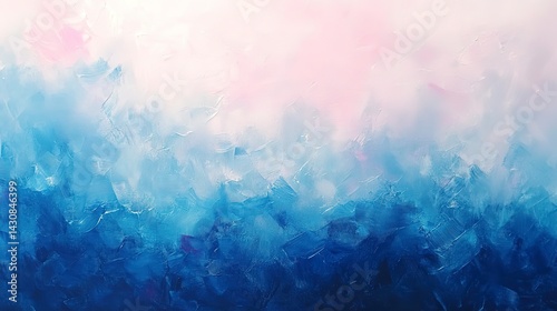 Abstract multicolor gradient, blending soft blues and pinks