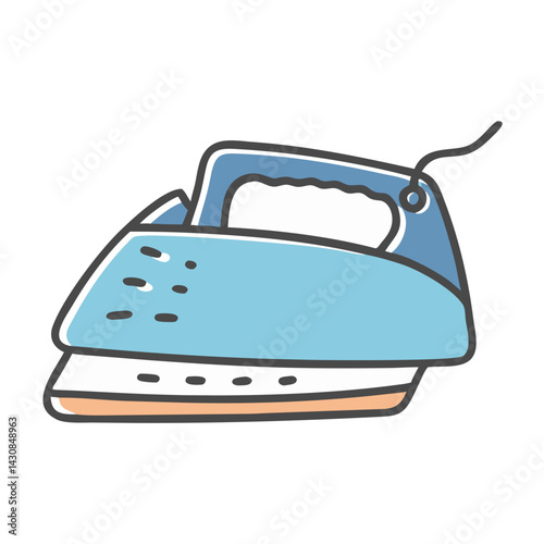 ironing icon, ironing vector illustration-simple illustration of ironing, perfect for ironing logos and icons