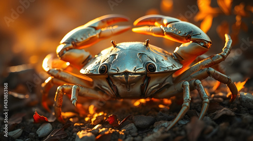 Mystical Celestial Crab: The Spirit of Cancer
