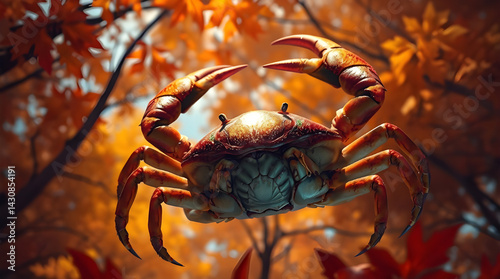 Mystical Celestial Crab: The Spirit of Cancer