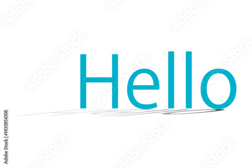 よく目立つ、Hello（ハロー）のロゴマーク
