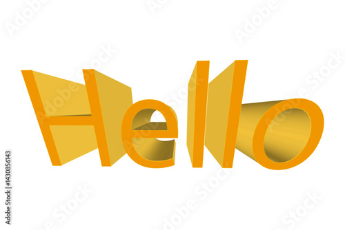 よく目立つ、Hello（ハロー）のロゴマーク
