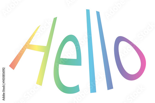 よく目立つ、Hello（ハロー）のロゴマーク
