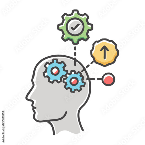 Wallpaper Mural mastermind icon, mastermind vector illustration-simple illustration of mastermind, perfect for mastermind logos and icons Torontodigital.ca