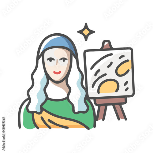 masterpiece icon, masterpiece vector illustration-simple illustration of masterpiece, perfect for masterpiece logos and icons