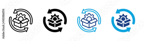 Product Life Cycle Icon