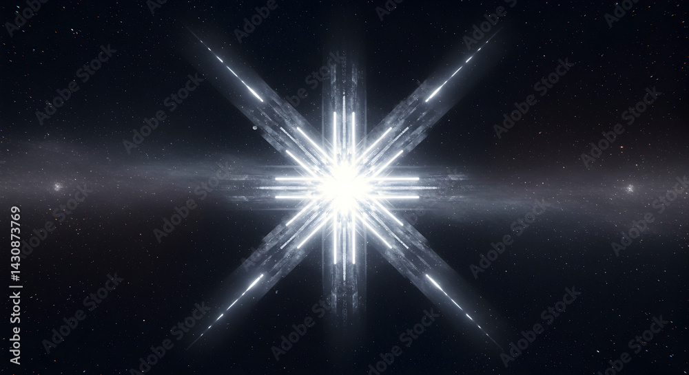 Mystical Light Explosion In Deep Space Starfield Background Design Mystical Light Explosion In Deep Space Starfield Background Design