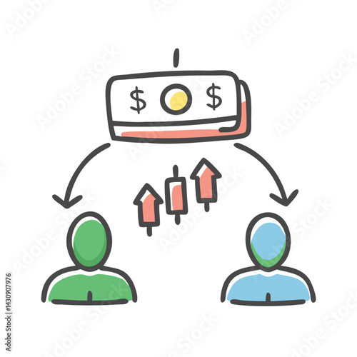 trading floor icon, trading floor vector illustration-simple illustration of trading floor, perfect for trading floor logos and icons