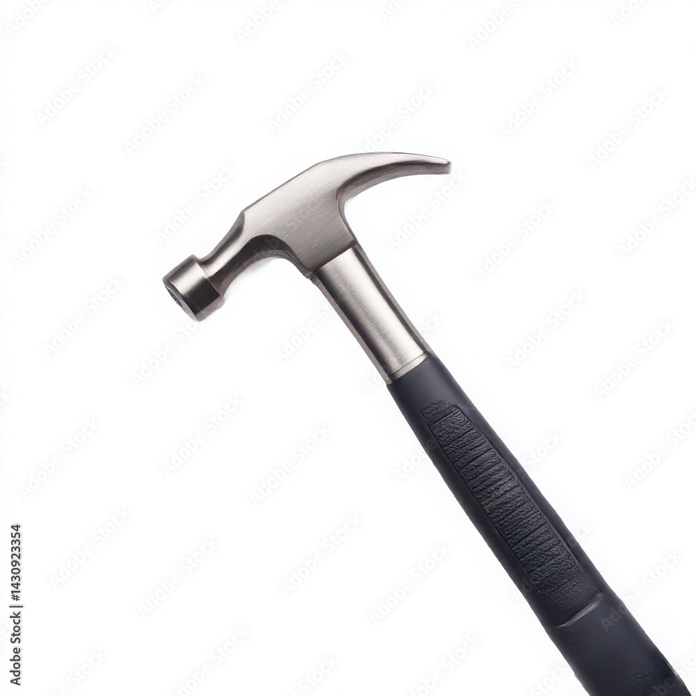 Claw hammer tool isolated on white background Claw hammer tool isolated on white background