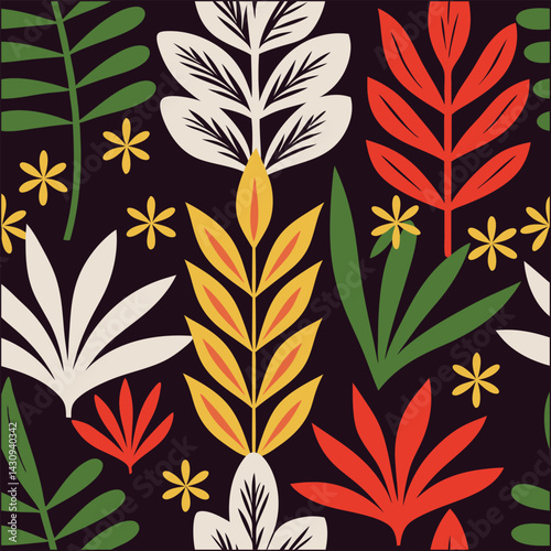 Seamless flowers.Vintage botanical flowers. Floral seamless patterns. Style for banners, wallpaper, posters, websites, online.Vector illustration  fabric, interior decor and other users design.
