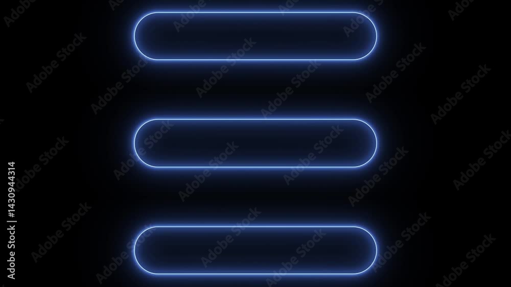 Neon Light Abstract Design Neon Light Abstract Design