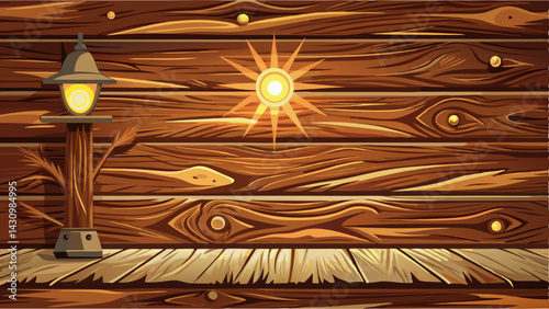 old brown rustic light bright wooden texture - wood background panorama banner long