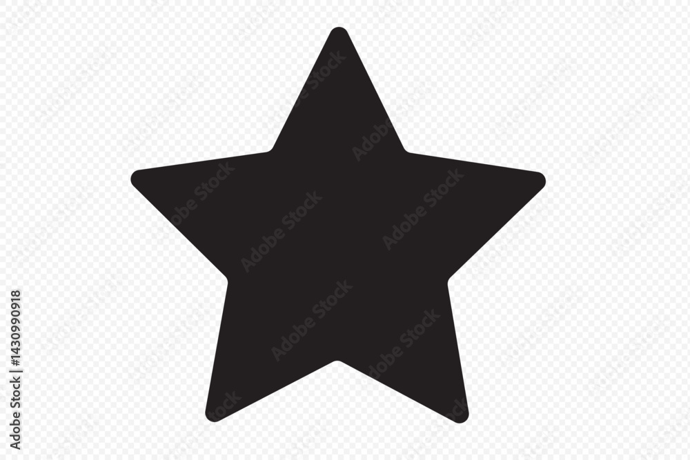Obraz premium star vector logo. alone star. 