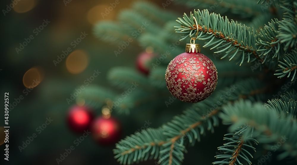 Obraz premium christmas tree decorations