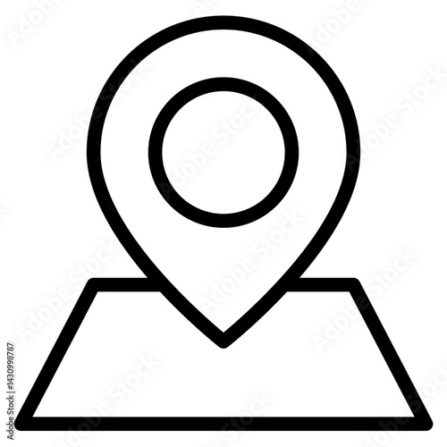 location icon in vector illustration