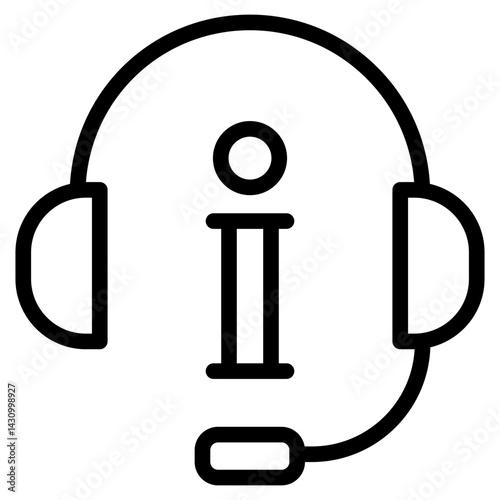 Online support icon in vector illustration
