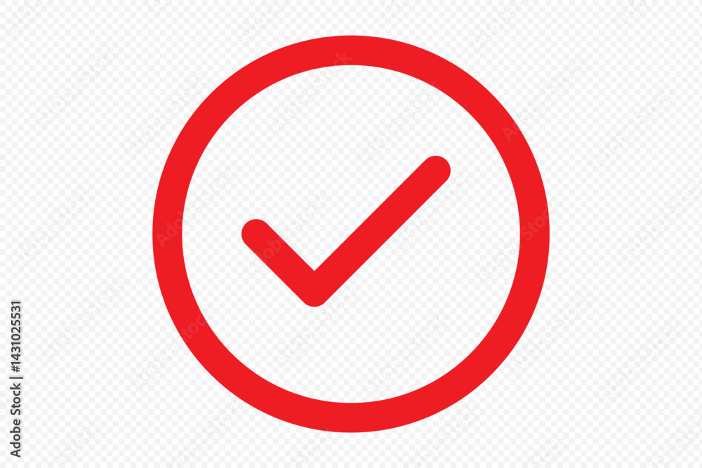 check mark symbol inside a circular frame indicating completion confirmation or agreement with a transparent backdrop for versatile use check mark symbol inside a circular frame indicating completion confirmation or agreement with a transparent backdrop for versatile use