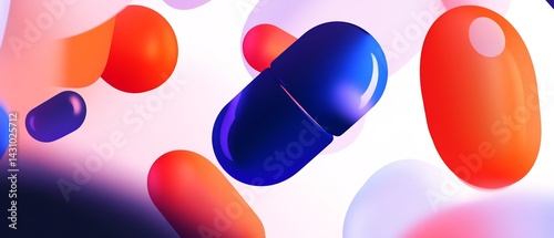 Abstract depiction of re evaluating approved drugs for new indications