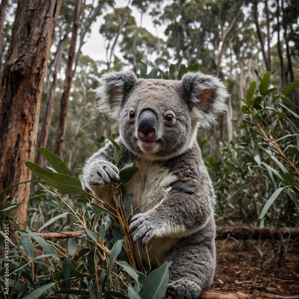 Fototapeta premium koala bear cub