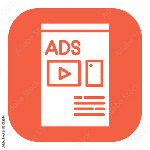 Online Ads Icon