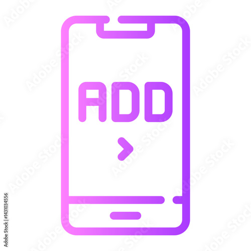 add gradient icon