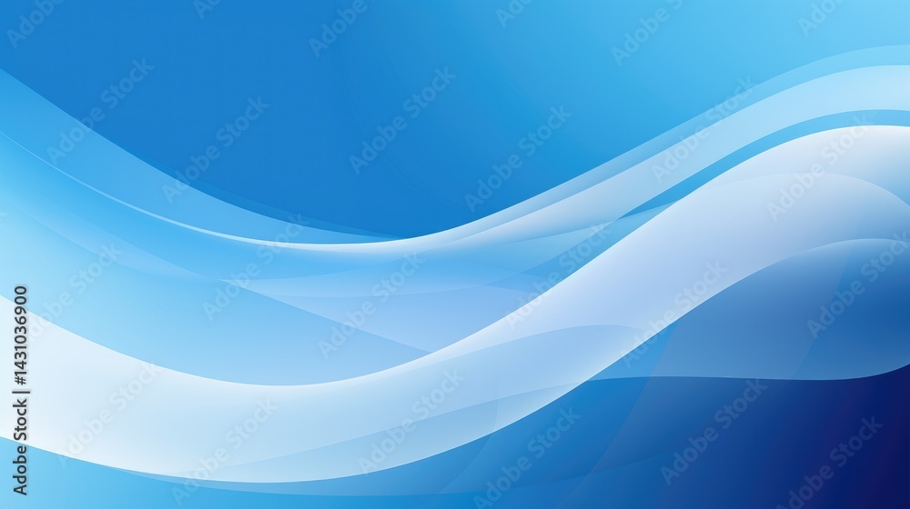 Abstract blue background vector presentation design template with white space for text and graphic elements. Soft light gradient Abstract blue background vector presentation design template with white space for text and graphic elements. Soft light gradient