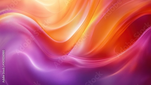 Wallpaper Mural Abstract vibrant fluid colors Torontodigital.ca