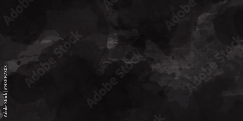 Abstract black and gray texture background with black wall texture design. Stone marble wall concrete texture horror dark concept in backdrop. Dark wall texture background