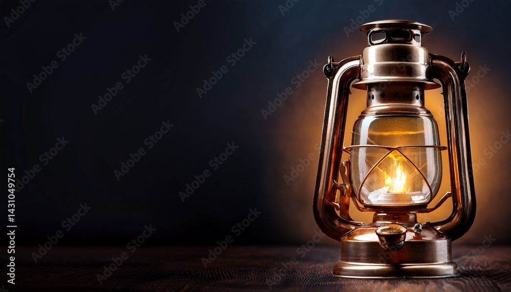 old lantern on dark background old lantern on dark background