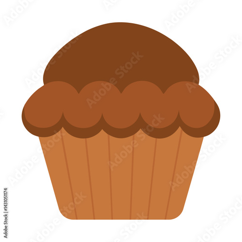 Chocolate Muffin Brown Pastry Sweet Bread Bakery Dessert Baked Dough
