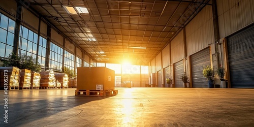 Versatile room suitable for the storage and shipping industries.