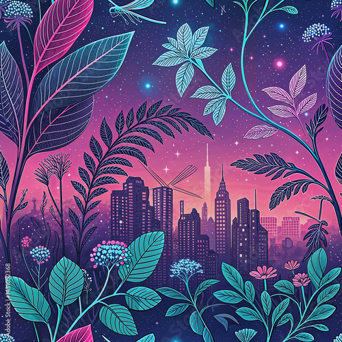 Seamless print, background 