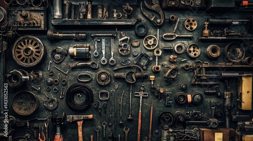 Perfect decor for automotive enthusiasts and retro lovers