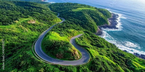 Experience the thrill of road adventures along coastal paths.