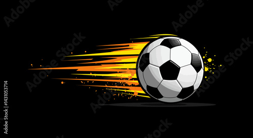 Soccer Showdown: Vector Illustration