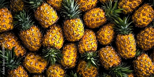 The Textural Beauty of Fresh Tropical Pineapples