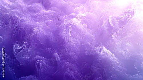 Lavender to soft violet gradient, ethereal glow