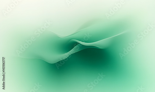 Abstract gainy gradient background teal green retro noise texture summer banner poster backdrop design, copy space