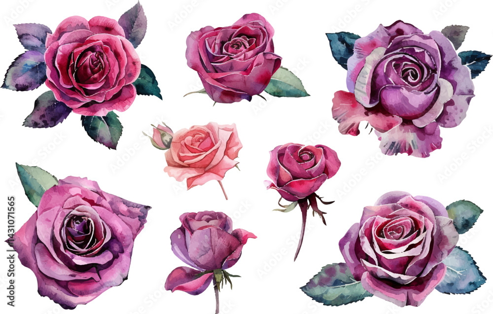 Obraz premium seamless pattern with roses