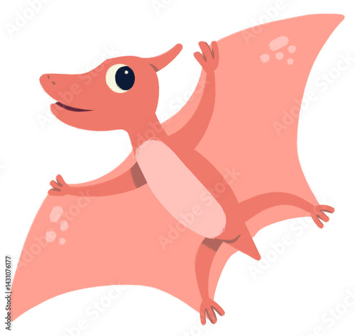 Cute Pterodactyl Dinosaur